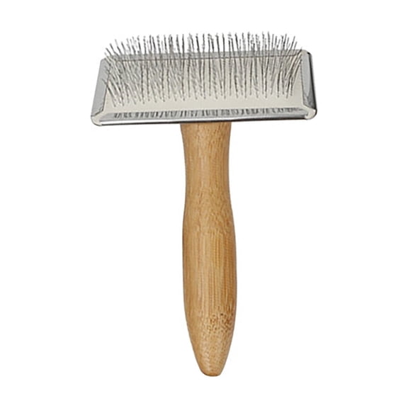 Lume Wear Pin Grooming Brush for Cats and Dogs a Stainless Steel Needle Comb for Loose Hair and Shedding. A Professional Beauty Tool for Matting and Tangles