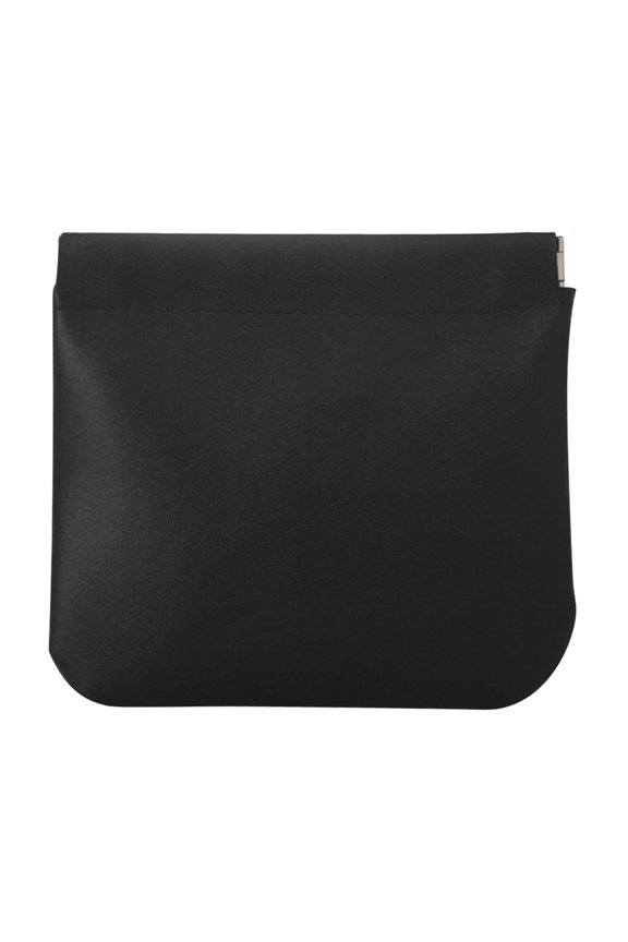 Pocket Cosmetic Bag a Portable Makeup Pouch for Women. A Small Cosmetic Bag with No Zipper And Self Closing Top. An Design for Easy Access