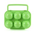 thumbnail image 1 of Lume Wear Portable Folding Egg Holder For 6 Eggs a Container With Handle For Kitchen Dining And Bar Use. A Compact Egg Carrier For Refrigerator Camping And Picnic Storage, 1 of 6