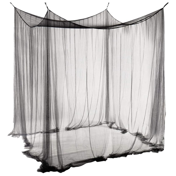 Lume Wear Portable Lightweight No-See-Um Bed Mosquito Net, Breathable All Season Summer Camping Gear for Home, Camping, Hiking & Travel