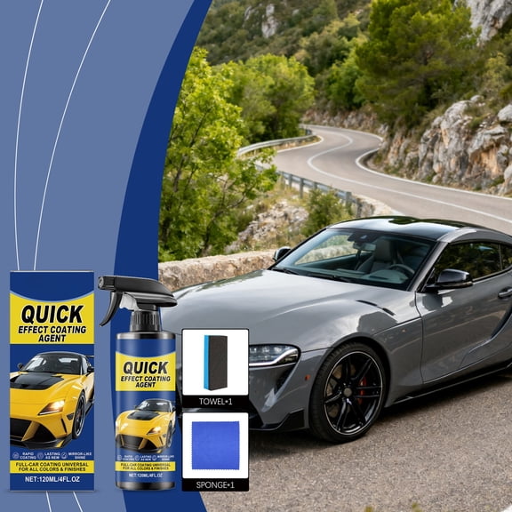 Lume Wear Quick Ceramic Coating Spray 120ml a Universal Full Protective Coating for Cars and Suvs. A Hydrophobic Sealant That Provides Lasting Shine and Paint Protection