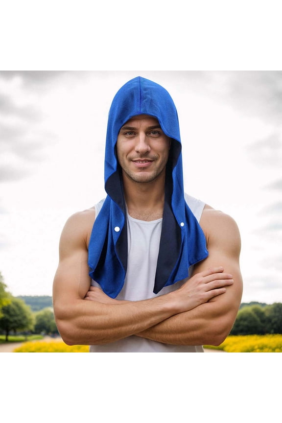 Sports Neck Gaiter Instant Chill Towel for Outdoor Activities Hiking Running Cycling Sun UPF 50+ Breathable Wicking