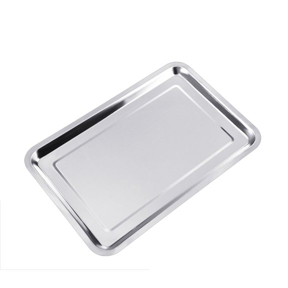 Lume Wear Stainless Steel Baking Tray Pan A Heavy Duty Baking Sheet for Oven with 2026 Magnetism Design. An Upgraded Rimmed Cookie Sheet Pan in Multiple Size Selections 18x14 18x12 And 16x12 Inches.
