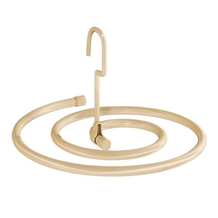 Lume Wear Thickened Foldable Spiral Hanger a Space Saving Organizer for Bedspreads Mattresses and Tablecloths. A Durable Home Textile Storage Solution for Closet and Wardrobe