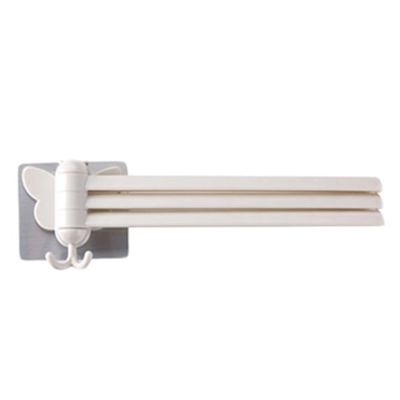 Lume Wear Wall Mounted Swivel Towel Bar a Bathroom Towel Rod with Swing Arm for Kitchen and Bathroom. a Folding Space Saving Towel Rack That Is a Hanger Holder Organizer