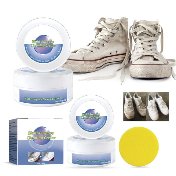 Lume Wear White Shoe Cleaning Agent a One Wipe Formula for Sports Shoes That Cleans Dirt And Removes Yellowing. Restores White Sneakers without Scrubbing Or Water