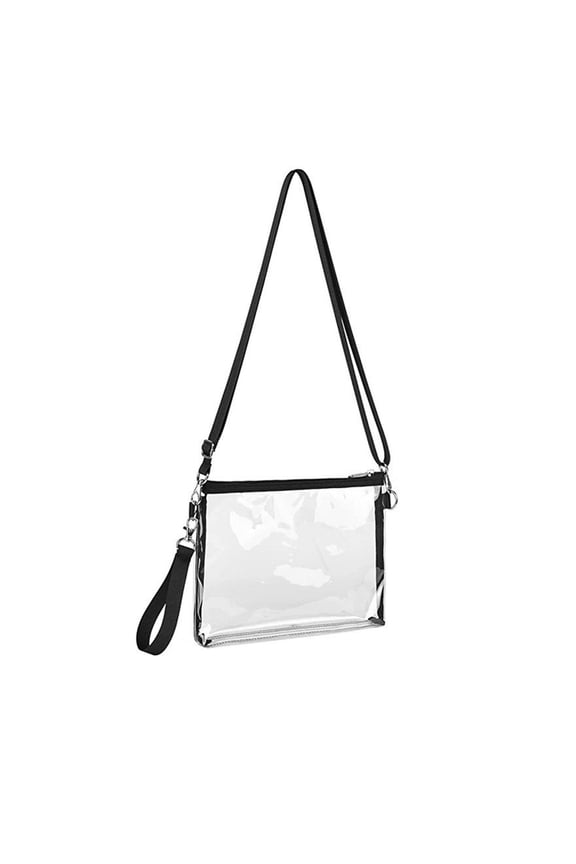 Womens Clear Crossbody Bag a Stadium Approved Lightweight Sport Purse for Games Travel and Portable Storage for Essentials