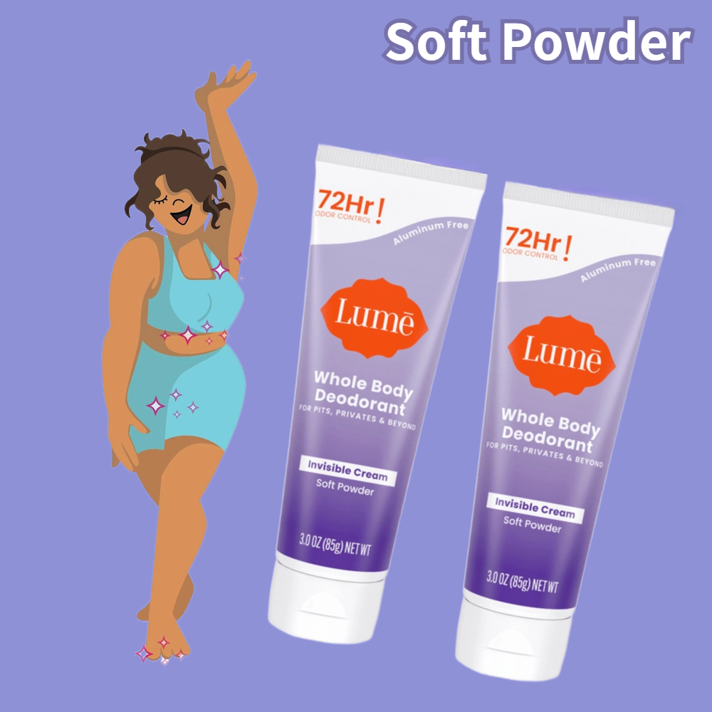 Lume Whole Body Deodorant,72 Hour Odor Control Body Deodorant
