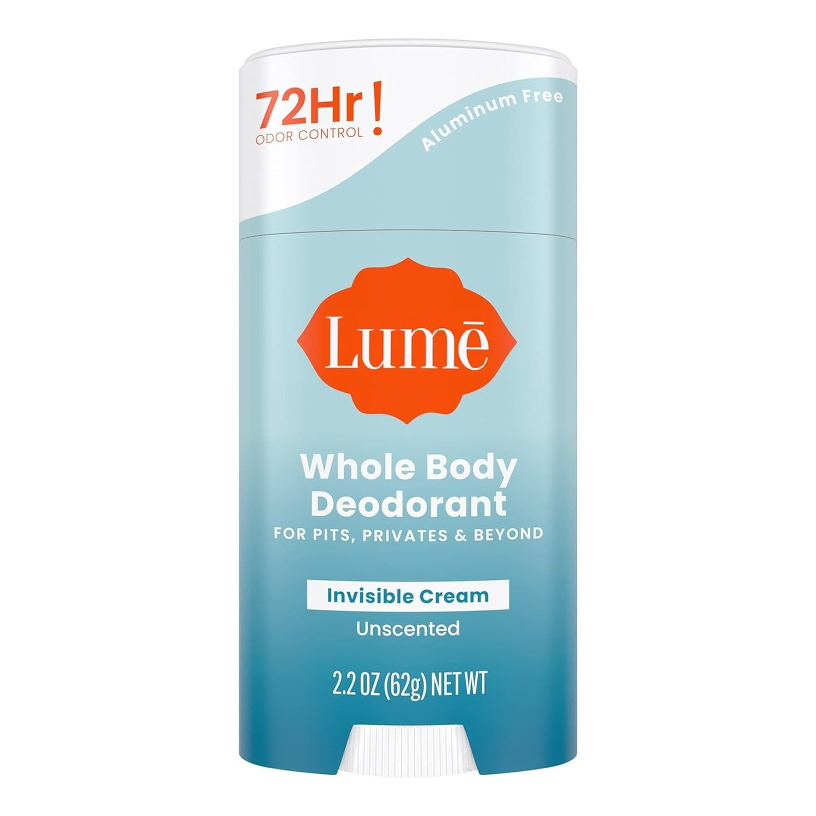 Lume Whole Body Deodorant Smooth Solid Stick 72 Hour Odor Control