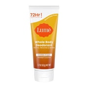 Lume Whole Body Women’s Deodorant - Invisible Cream - Aluminum Free - Toasted Coconut - 2.2oz Tube