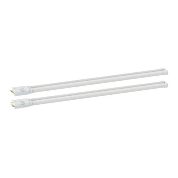 LumeGen - Led Pl-L Lamps | 16.6" Hybrid Type A+B | 5cct Selectable 3000k–6500k | 2000 Lumens | 16w | Replaces Compact Fluorescent Light Bulbs | 2g11 Base | Ballast Compatible Or Bypass |  2-Pack