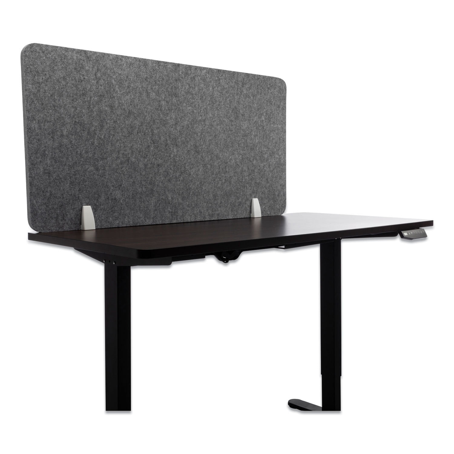 Desk Screen Cubicle Panel and Office Partition Privacy Screen, 47 x 1 x 23.5, Polyester, Gray Desk Screen Cubicle Panel and Office Partition Privacy Screen, 47 x 1 x 23.5, Polyester, Gray