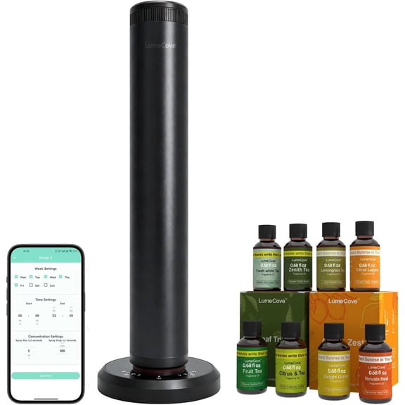 Lumecove AE30B Home, Office Use Scent Diffuser, Rechrgeable Wireless Smart Wifi