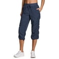 thumbnail image 1 of RBX Active Women's Lightweight Woven Capri Pant With Pockets, 1 of 6