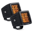 thumbnail image 1 of Lumen OR994-AC - 3" Cube 4D Optic 20W Amber Combo Beam LED Pod Lights, 1 of 3