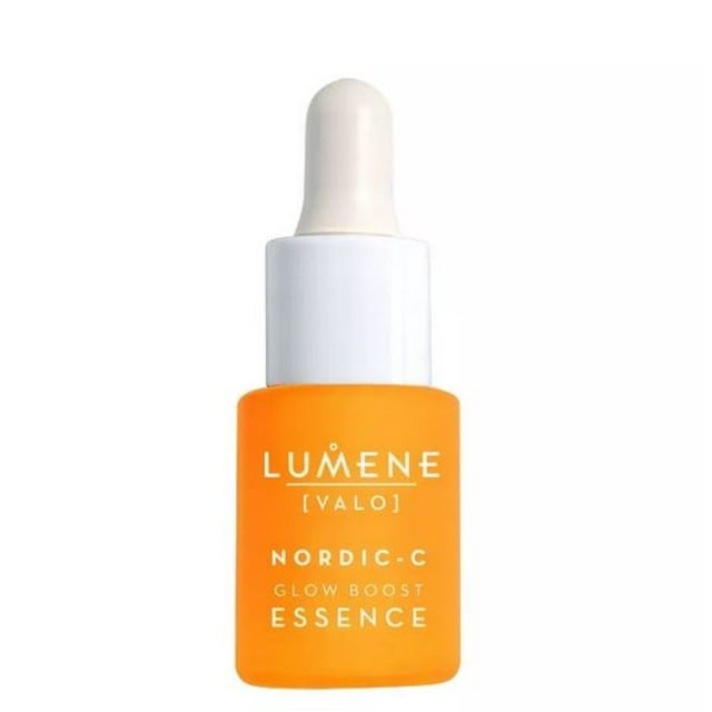 Lumene NordicC Vitamin C Glow Boost Essence Serum, Hyaluronic Acid with Pure Arctic Spring
