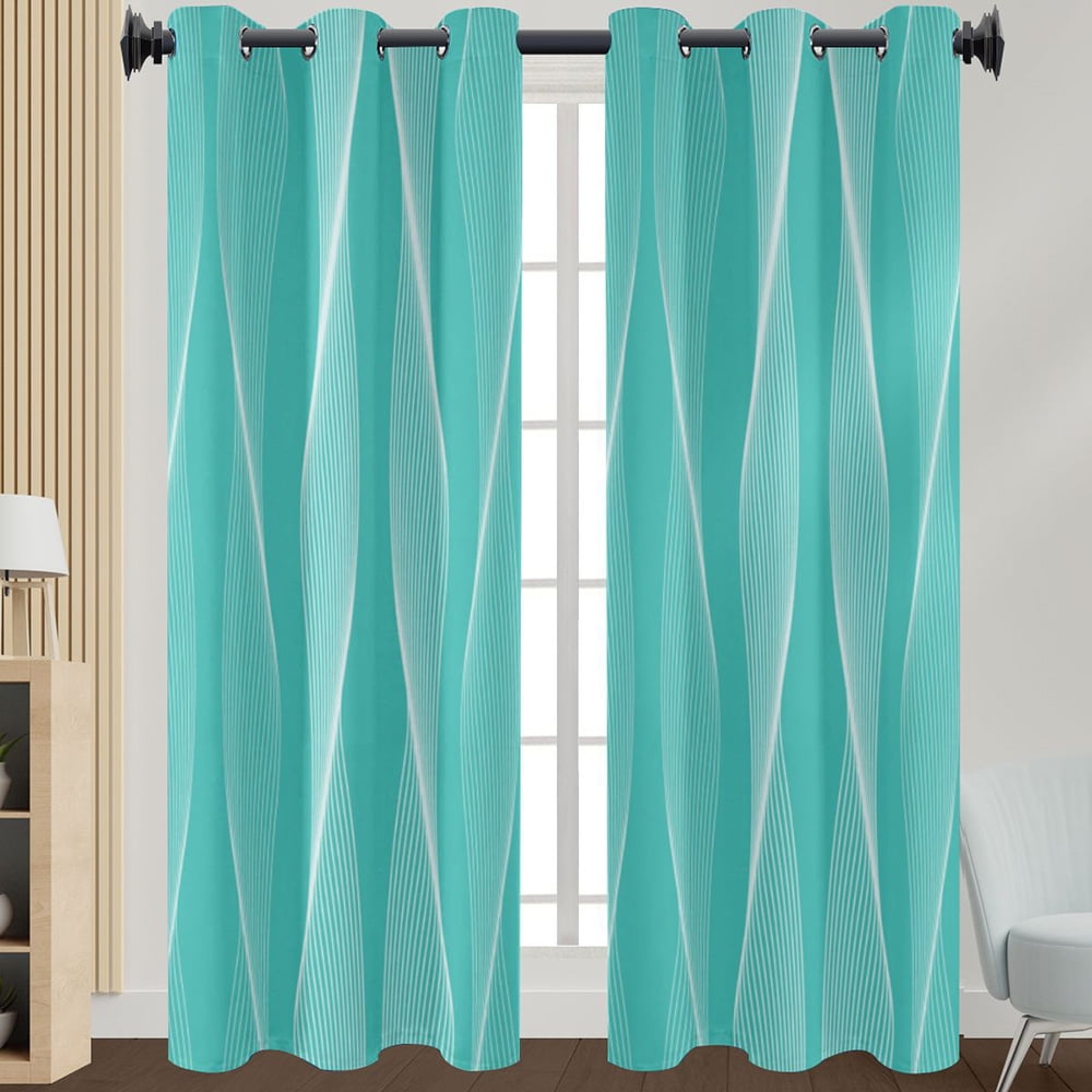 Lumento Grommet Blackout Curtain Thermal Insulated Room Darkening