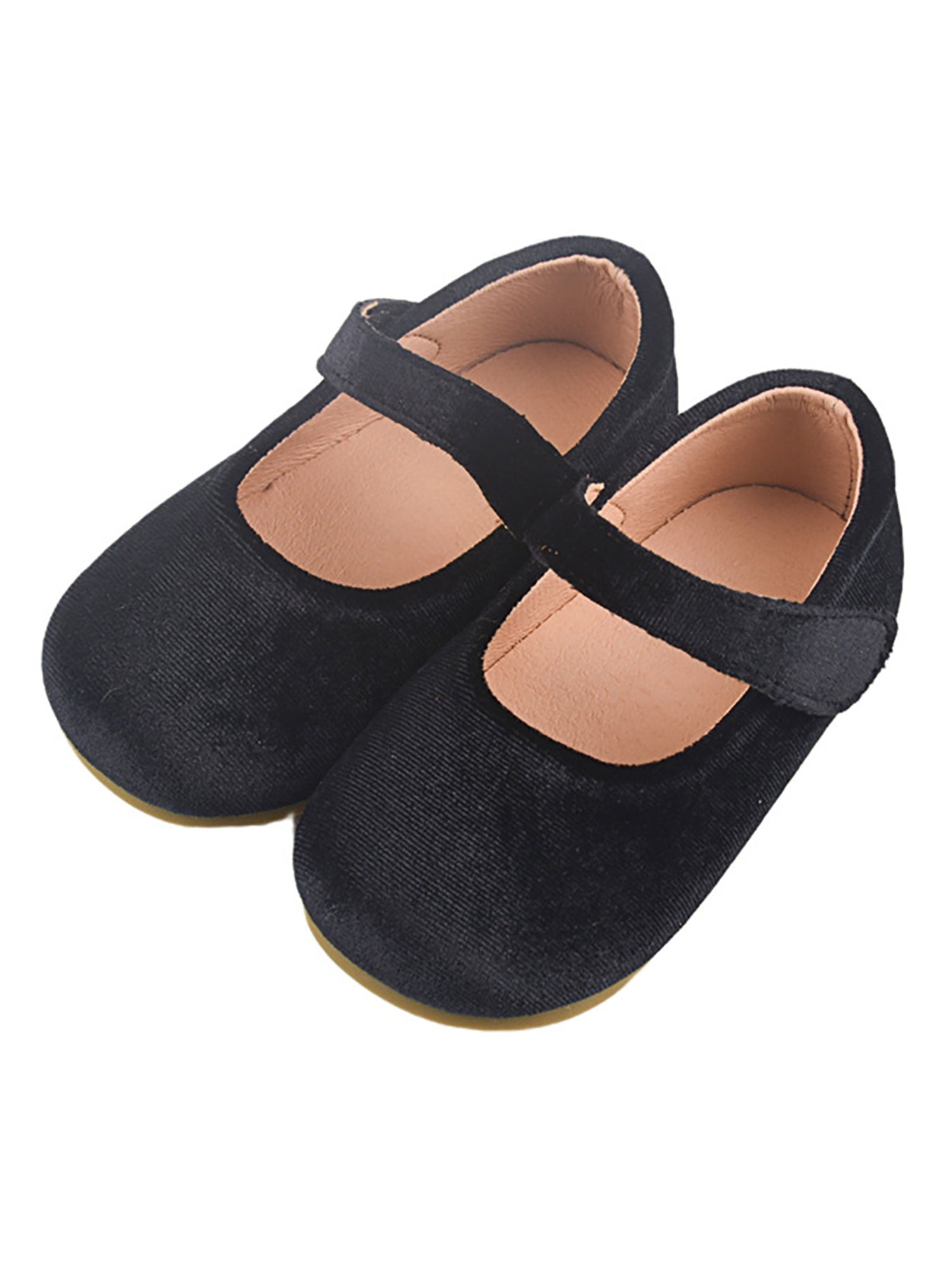 Lumento Kids Girls Flats Comfort Mary Jane Flower Girl Princess Shoe