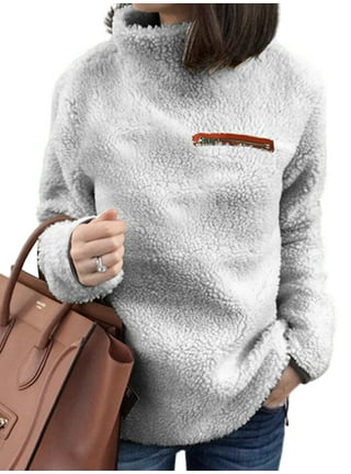 High neck fleece jumper sale