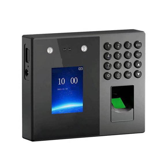 Lumeo Multi Language Biometric Attendance Machine Face and Fingerprint Recognition Employee Time Recorder ,Stable Clock-in