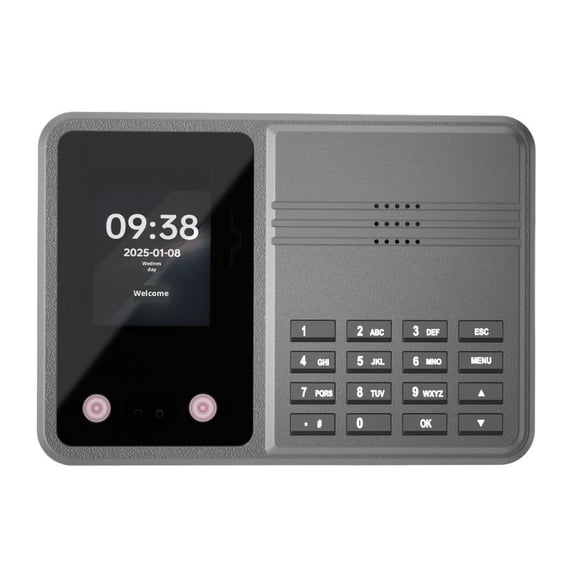 Lumeo Multifunctional Palm Print Biometric Attendance Machine Employee Clock In Out Schedule ,Stable Clock-in