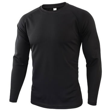 Lumeqa Men's UV Sun Protection UPF 50+ Shirts Long Sleeve Rash Guard Workout Quick Dry Shirt for Hiking Fishing Swimming