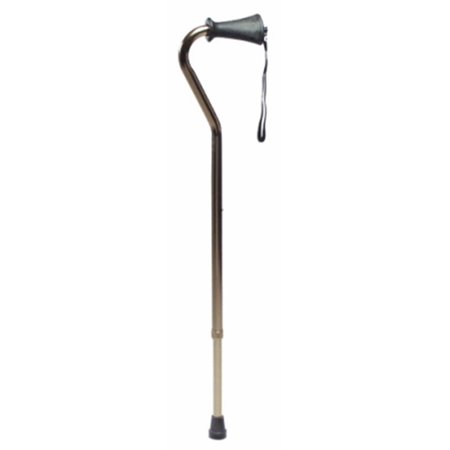 Lumex 6327 Adjustable Offset Canes, Ortho-Ease Grip, Bronze - 6/cs