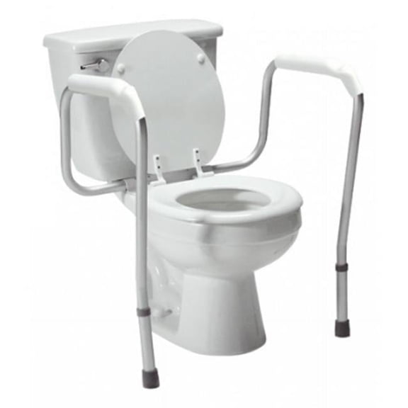 Lumex Adjustable Height Versaframe Toilet Safety Rail