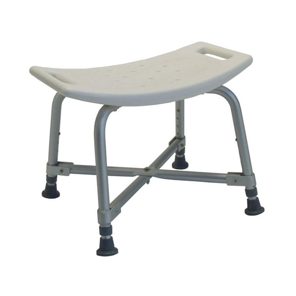 Lumex Bariatric Shower and Bath Chair with Tool-Free Height Adjustment, 7932A-1