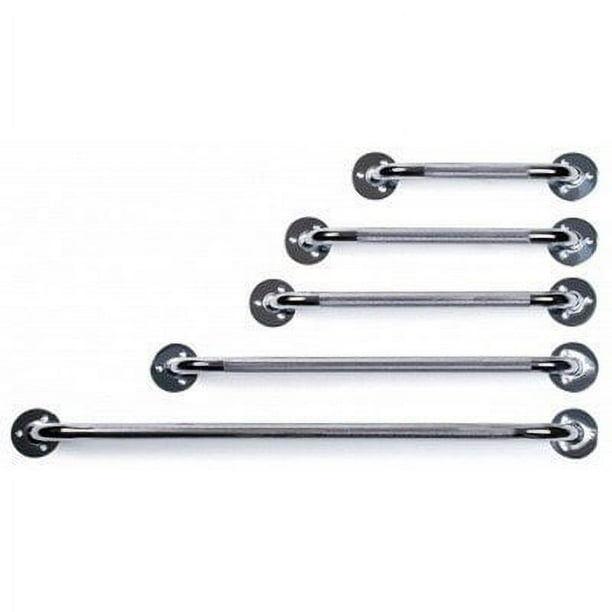 日本未入荷 Bar, Grab Knurled Chrome Lumex Chrome, 2018A Inch 18 入浴介助