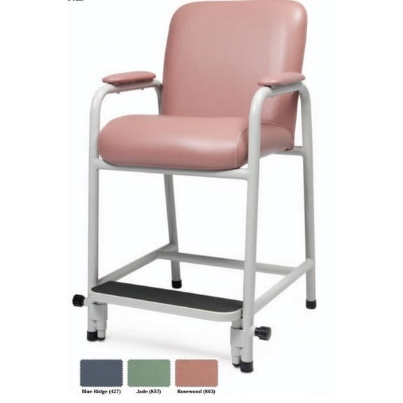 Lumex Everyday Hip Chair with Adjustable Footrest, Rosewood, GF4405863