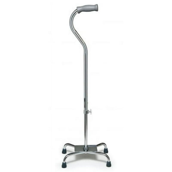 Lumex Silver Collection Quad Cane-low Prof-alum Sm Base(ea)