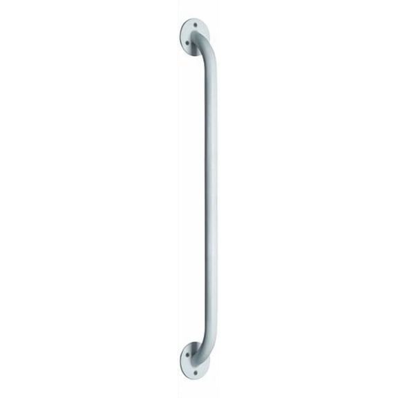 Lumex Versaguard Enamel Coated Grab Bar, White, 16 Inch