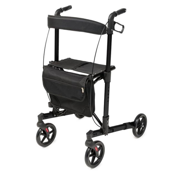 Lumex Walkabout Allura Rollator, Black