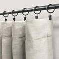 thumbnail image 1 of Lumi 1-1/4 in. Clip Rings For 3/4 in. Curtain Rods Gunmetal(7-Pack), 1 of 5