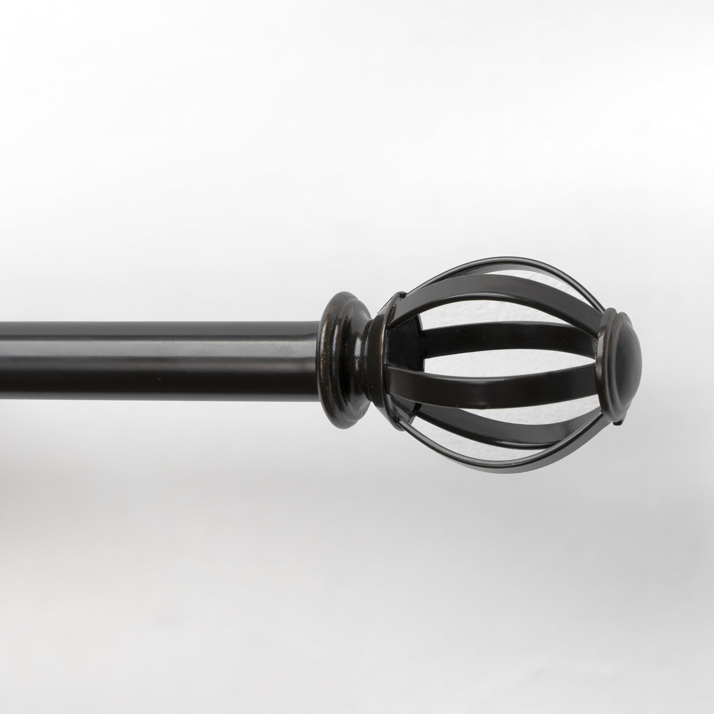 Better Homes & Gardens 1" Industrial Pipe Single Curtain Rod 120-180" Oil Rubbed Bronze