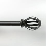 Better Homes & Gardens 1" Industrial Pipe Single Curtain Rod 120-180" Oil Rubbed Bronze