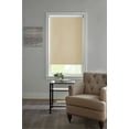 thumbnail image 1 of Lumi Blackout Cordless Slow Release Fabric Roller Shade 60" x72", Linen, 1 of 6