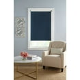 thumbnail image 1 of Lumi Blackout Cordless Slow Release Fabric Roller Shade 66" x72", Blue, 1 of 6
