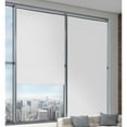 thumbnail image 1 of Lumi Cordless White 8 mil Vinyl Roller Shade Room Darkening 30 - 39 Inches 38 W x 72 H Inches, 1 of 5