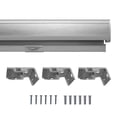 thumbnail image 1 of Lumi Cordless Zebra Blinds Grey Fabric Roller Blackout 39 W x 72 H Inches, 1 of 5