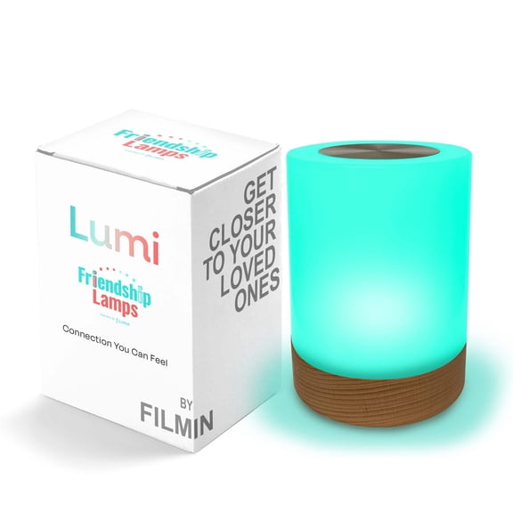 Lumi Friendship Lamp  Soft Glow Wi-Fi Touch Lamp | Stay Connected with Light Warmth