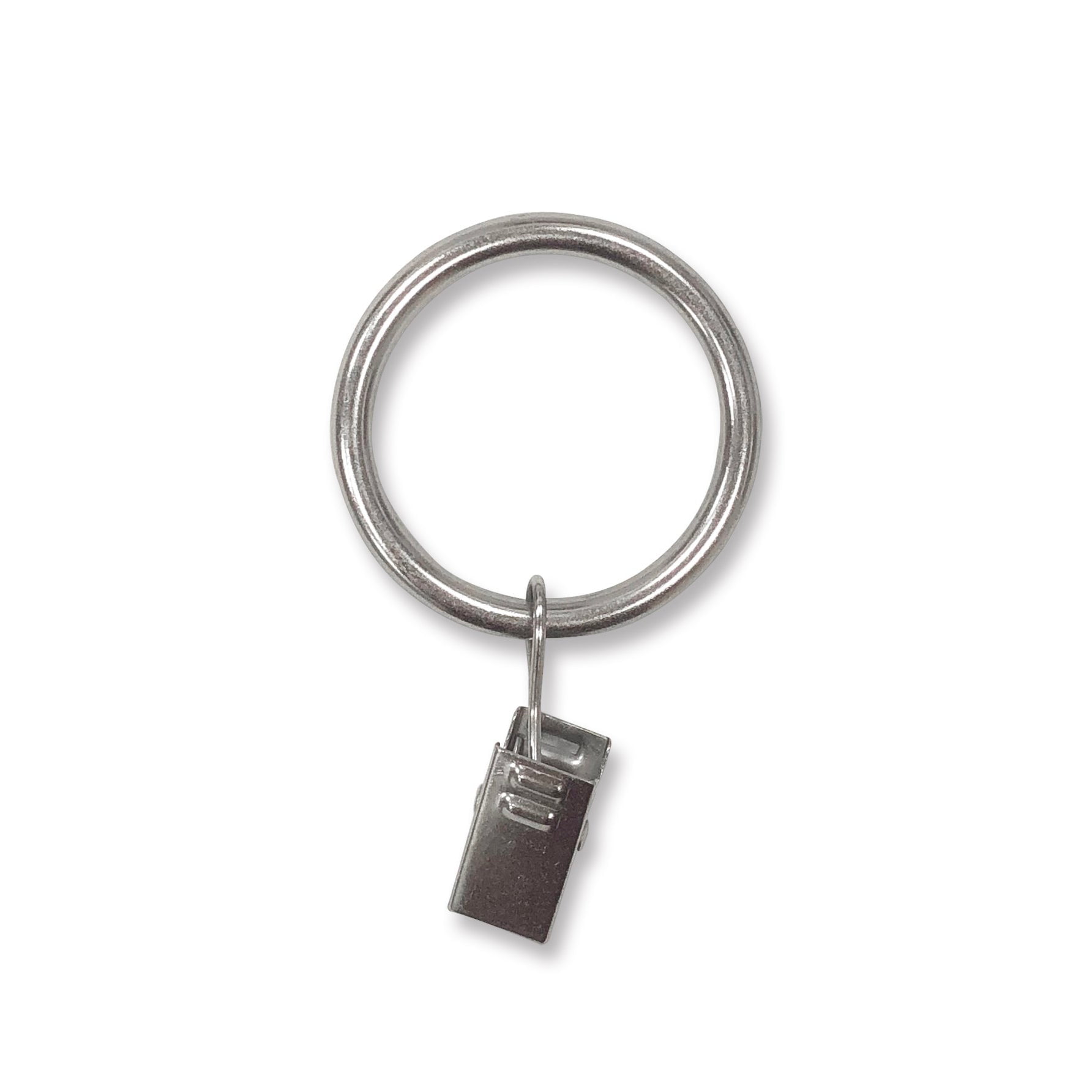Lumi Home Furnishings 1-1/2 in. Clip Rings For 1 in. Curtain Rods