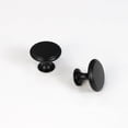 thumbnail image 1 of Lumi Home Furnishings Cabinet Knob Classic Matte Black 4-Pack, 1 of 5