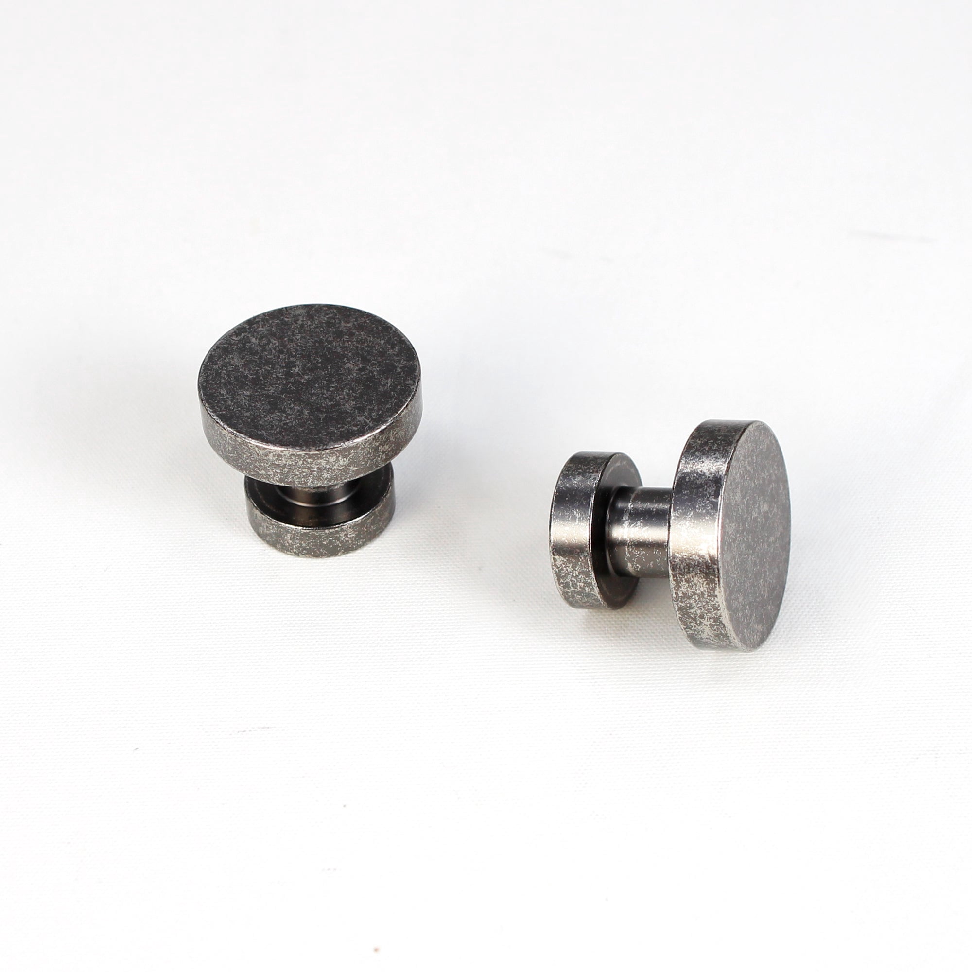 Lumi Home Furnishings Cabinet Knob Vintage Antique Nickel 4-Pack