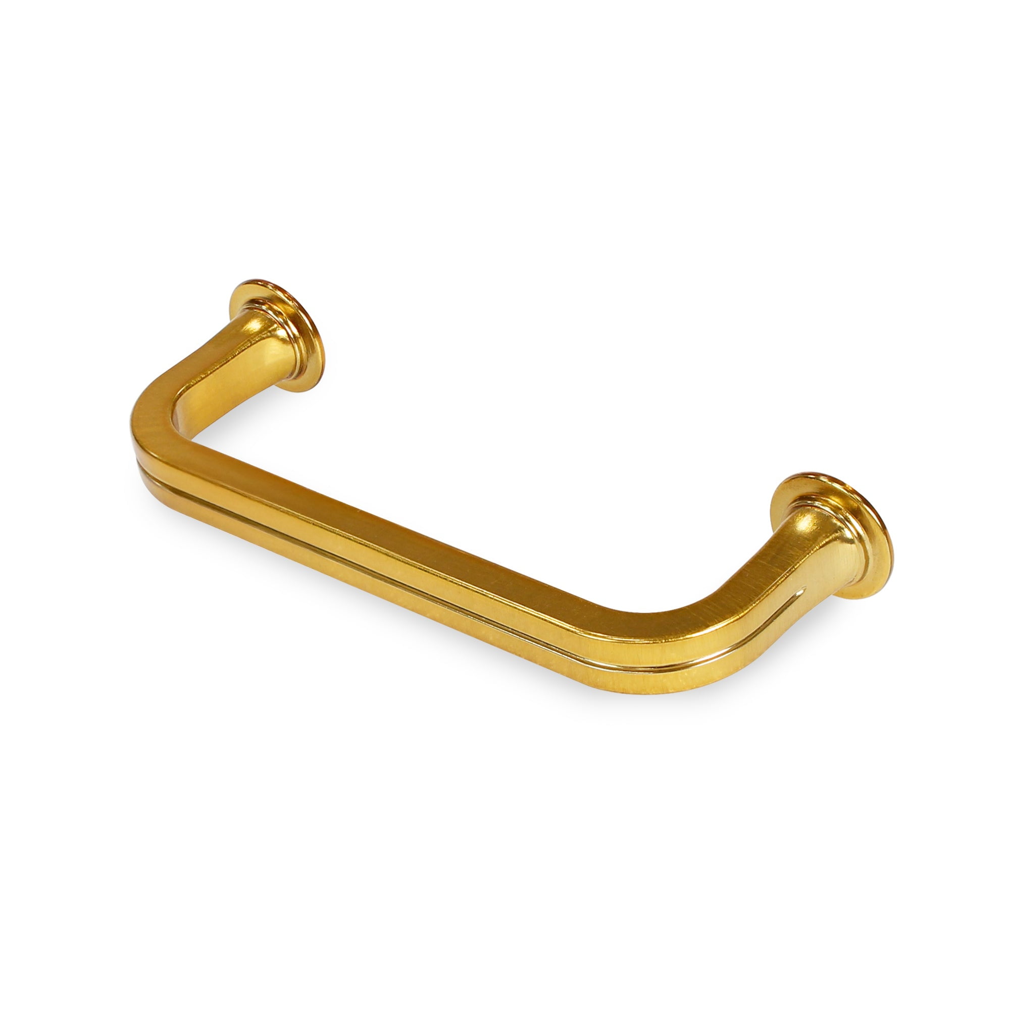 Lumi Home Furnishings Drawer Pull Classic 3.75" Brass 4-Pack