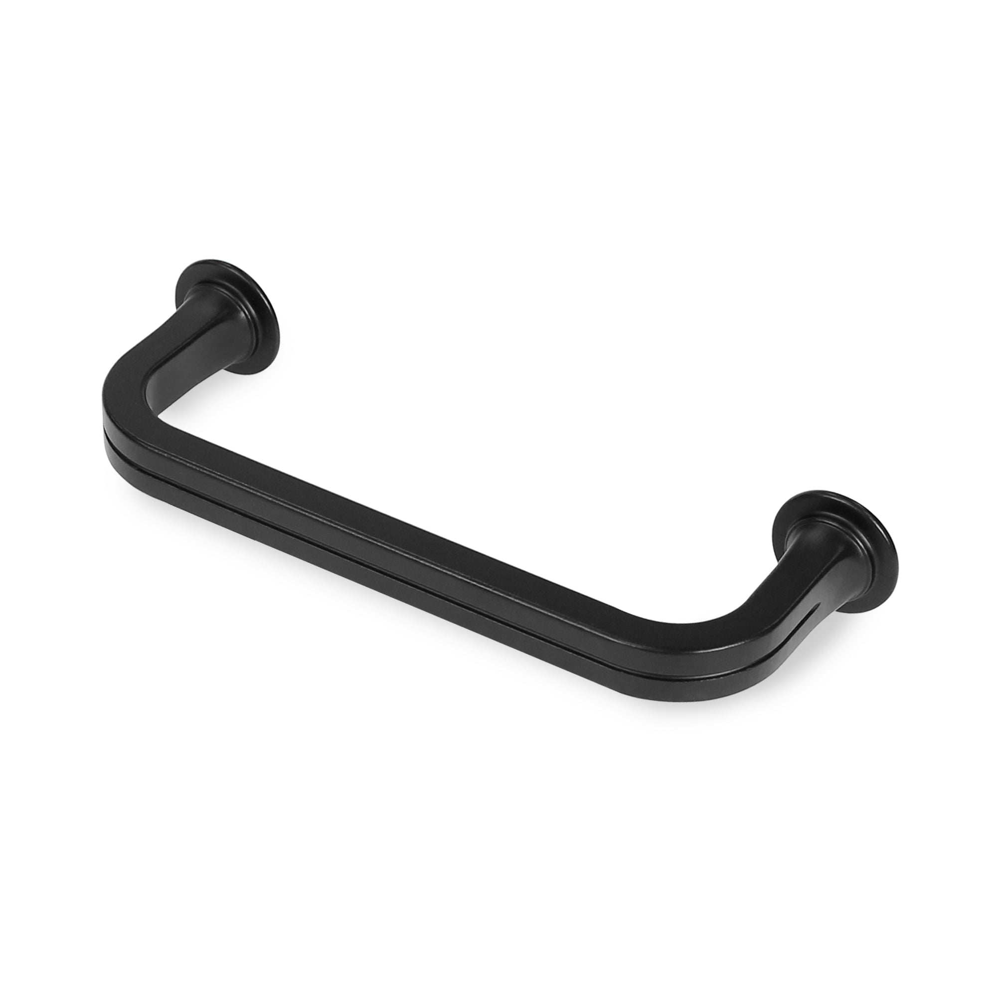 Lumi Home Furnishings Drawer Pull Classic 3.75" Matte Black 2-Pack
