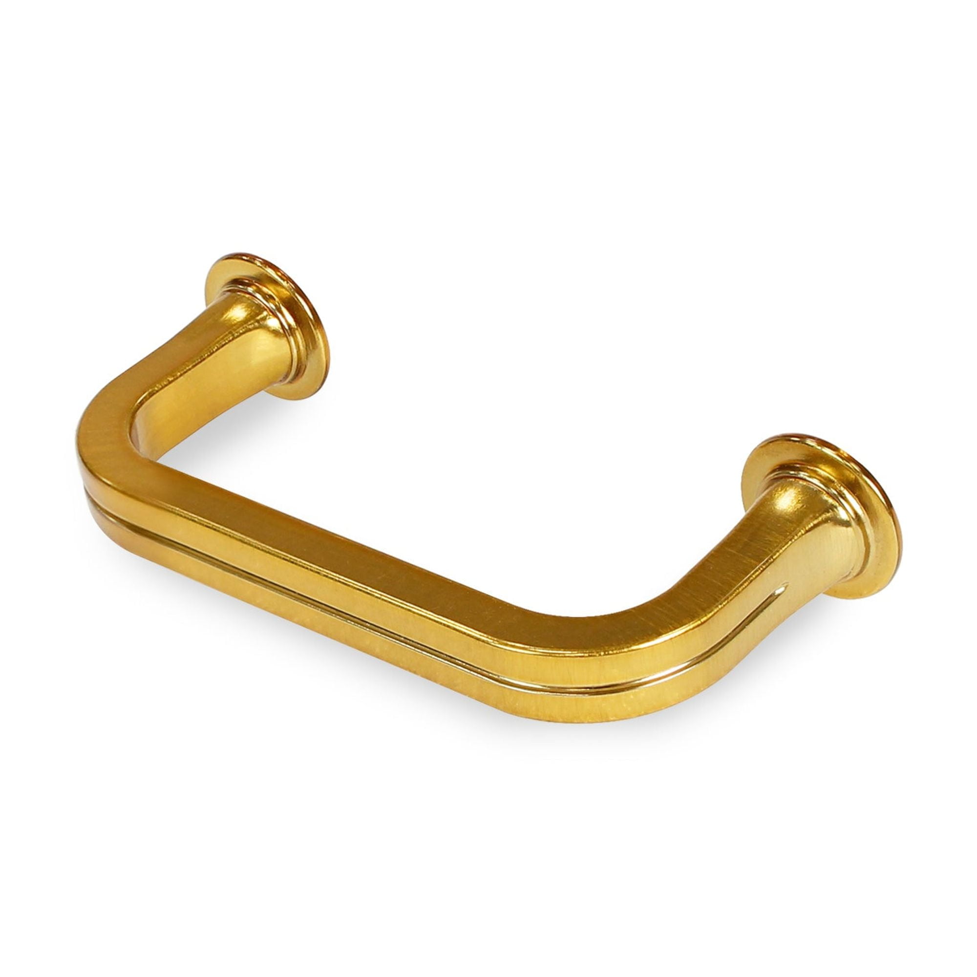 Lumi Home Furnishings Drawer Pull Classic 3" Brass 2-Pack