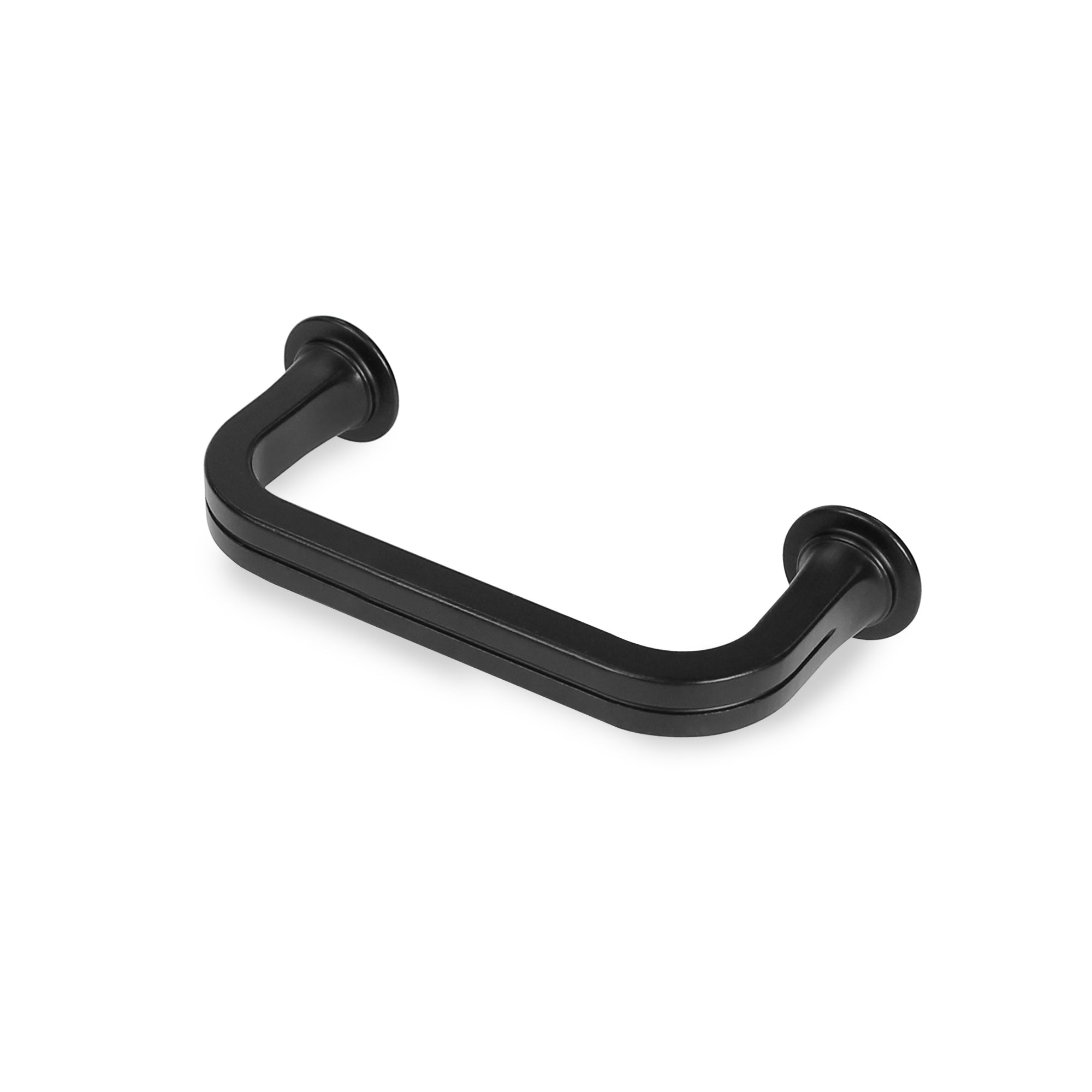 Lumi Home Furnishings Drawer Pull Classic 3" Matte Black 2-Pack