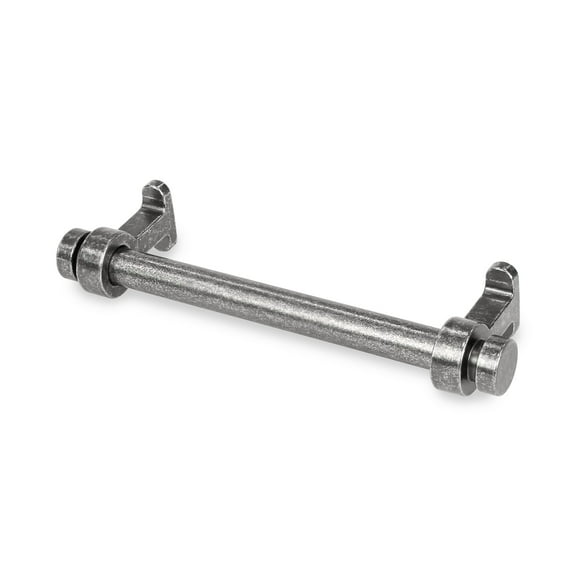 Lumi Home Furnishings Drawer Pull Vintage 3.75" Antique Nickel 2-Pack